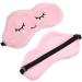 HappyDaily Beautiful and Comfortable Sleep Masks - Set of 3(Cloud - Pink/Blue/White) - Buy Online on GoSupps.com