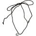 Vsilay Y2K Pearl Heart Necklace - Adjustable Black Rope Chain for Women & Teen Girls | Trendy Gold Accessory - Buy Online on GoSupps.com
