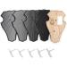 Roebuck Board Oak 1 - Set of 5 Dark Cutting Boards with Metal Clamps | Premium Quality for Home Chefs - Buy Online on GoSupps.com