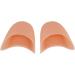 Osaladi Silicone Toe Caps for Ballet Shoes - Cushioned Protectors (1 Pair) - Yellowish Ballet Tip Shoe Comfort - Buy Online on GoSupps.com