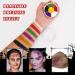 Demonic Special Effects Halloween Makeup Kit - 6 Color Bruise Palette Scar Wax Fake Blood Spray & Sponges for Cosplay - Buy Online on GoSupps.com