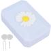 Buy Verdant Touch Contact Lens Box for Women - Stylish Storage with Mirror Tweezers & Applicator - International Shipping Available - Buy Online on GoSupps.com