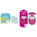 Gillette Venus Embrace Women's Razor Blade Refills 6 Count + Venus Snap Cosmo Pink with Extra Smooth Womens On-the-Go Razor
