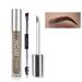 WUBLSYAN Waterproof Eyebrow Gel   24 Hours Long Lasting Makeup for Eyebrow (BRUNETTE)