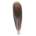 Minkissy 1 x scrapers natural horn massage device head and back scratches scalp tube back slide tool scalp massager acupuncture rod calming yak horn
