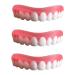 Professional braces - upper white teeth - unit size for all veneers - get the smile that you always wanted 3 pieces