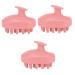 GLEAVI 3pcs tool scalp scrubber health comb massage brush