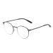 Foster Grant unisex adult Hayden Superflat Glasses Reading Glasses Gunmetal 50mm US
