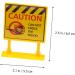 JojoFuny 5 Sets Car Flag Construction Traffic Sign Car Ornament Cupcake Toppers - 6.6*5.5CM - Buy Online on GoSupps.com