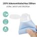 OPRET 4-Piece Silicone Travel Bottles Set - 60ml Leakproof Refillable BPA-Free Containers for Shampoo & Cream - TSA-Approved in Blue Green Pink & Gray - Buy Online on GoSupps.com