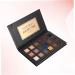 FOMIYES 18 Matte Cream Eyeshadow Makeup Palette Eyeshadow Eyeshadow Eye Shadow Miss Tray Flash medium Black - Buy Online on GoSupps.com