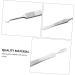 HAPINARY 9 Pcs Clip Comedone Extractor Instrument Tool Pimple Tweezers Blackhead Stainless Steel Silver - Buy Online on GoSupps.com