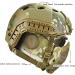 MH Tactical Fast Helmet with Foldable Ear Protection, Half Face Mesh Mask and Goggles Set - CP | Ideal for Airsoft, Paintball, CS Game - Buy Online on GoSupps.com