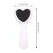 Heart Shaped Foot Scrubber & Callus Remover Kit - 6Pcs Pedicure Tools for Smooth Feet | Dead Skin Exfoliator & Nail Brush - Buy Online on GoSupps.com