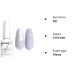 Vishine Brand Nail Varnish Gloss Polish 8ml Bottle UV Gel Polish Nail Manicure Lacquer #1324 1324-8ml - Buy Online on GoSupps.com
