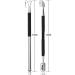 Jestilo Stainless Steel Cuticle Pusher and UV Gel Nail Polish Remover Pack of 2 Cuticle Remover & Trimmer | Nail Art Tools Scraper and Cleaner (Black) - Buy Online on GoSupps.com