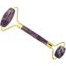 Rockcloud Amethyst Crystal Stone Roller Massager - Anti-Aging Face & Neck Therapy Tool for Wrinkle Healing & Slimming | International Shipping - Buy Online on GoSupps.com