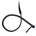 ClubCorp 16 Plaits Handmade Cow Hide Leather Bull Whip | Riding Crop | Bull Whip Equestrian | Whips Accessories | Heavy Duty Whips |Dragon Tail Bullwhip(Black) 4 ft Black