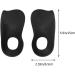 Healifty Arch Support Inserts - Orthotic Insoles for Plantar Fasciitis & Heel Spurs - Flatfoot Corrector Shoe Pads (Black, Size S) - Buy Online on GoSupps.com