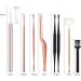 LED Lighting Ear Spoon Set - Ear Wax Remover Kit with Feather Stick Earpick - Buy Online on GoSupps.com