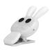 Alomejor Clip On Intelligent Posture Corrector Sitting Posture Reminder Device Smart Posture Corrector Smart Electric Desktop Rabbit Distance Sitting Posture Reminder Posture Corrector White