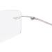 Rimless Titanium Reading Glasses for Men & Women | Lightweight +0.50 to +4.00 +1.75 Silver - Buy Online on GoSupps.com