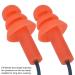 Buy Corded Silicone Noise Reduction Ear Plugs | Metal Detectable Hearing Protection | Best Earplugs for Noise Reduction - International Shipping Available - Buy Online on GoSupps.com
