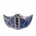 Fruit Bowl Salad Bowl Ceramic Fruit Plate Dish Retro Deep Plate Tableware Snack Plate Household Salad Plate Fruit Plate Fruit Bowl for Kitchen Counter (Color : B) (A)