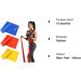 Haquno 3 Pack Exercise Resistance Bands Set with 3 Resistance Levels 1.8M Exercise Bands Resistance for Women and Men. Ideal for Strength Training Yoga Pilates 1.5M-3Pack - Buy Online on GoSupps.com
