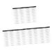 Beavorty 6 Sheets Pairs Black Stickers Makeup Stickers Makeup Brow Sticker Eyebrow Stickers Stencil 3d Bionic