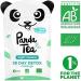 Panda Tea - Night Cleanse - Certified organic detox tea & infusions - 28 sachets - anti-bloating and flat stomach - Buy Online on GoSupps.com