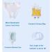 Female External Catheter Condom Catheters A Reusable Portable Women's Comfortable Urine System Equipped with a Silicone Urine Collector with 2 Catheterization Bags (Women Type White) - Buy Online on GoSupps.com