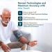 iProven 2023 Smart Upper Arm Blood Pressure Monitor - 500 Memory Sets - Large Adjustable Cuff - Backlit Display - Bluetooth App - Home Use - Buy Online on GoSupps.com