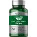 Chelated Zinc Supplement 50 mg | 250 Tablets | Gluconate | Vegetarian Non-GMO Gluten Free | by Piping Rock