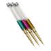 Mikinona Manicure Brush Manicure Tool Nail Polish Drawing Pen Nail Art Brush Nail Art Tips Builder Brush Manicure Dotting Pen Nail Crystal Pen Nail Art Pen Small Pen Draw Flowers Size 2 As Shown
