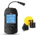 LUCKY Portable Marine Fish Finder Transducer Fishing Kayak Depth Gauge Display Sensor Sonar Fishfinder Boat FL068