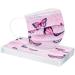 Buy Amyglin 50 Pieces Disposable 3-Layer Face Masks - Breathable Butterfly Motif Cloth Neck Gaiter for Adults - International Shipping Available - Buy Online on GoSupps.com