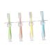 Collbath 4 pieces bristle toothbrush baby toothbrush made of silicone infant teeth clean toothbrush toothbrush toddler toothbrush -training brush toothbrush