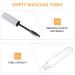 LALAFINA 11PCS Empty Mascara Tube Durable Mascara Tubes Eyelash Brush Tubes Eyelash Cream Bottles for Ladies Women 11x1.5cm White - Buy Online on GoSupps.com