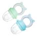 2-piece pacifier for Soft food grade silicone feeder hand and mouth coordination