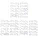 MAGICLULU 72 Pcs 6 Sets Eyebrow Stencils Eyebrows Shape Eyebrowhack Molds Kit Eyebrow Trimming White Tool mediumx3pcs As Shownx3pcs - Buy Online on GoSupps.com
