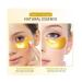 Gold Gel Crystal Collagen Eye Mask - Anti-Wrinkle Treatment to Reduce Dark Circles & Fine Lines | Set of 10 Masks - Restore & Rejuvenate Your Eyes - Buy Online on GoSupps.com