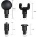 8 Replaceable Massage Gun Heads for Deep Tissue Percussion Massage - Set of 8 Different Muscle Massager Attachments - Buy Online on GoSupps.com