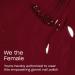 OPI Nail Lacquer We the Female - Opaque Dark Red Crème | Chip Resistant Nail Polish | Washington DC Collection - Buy Internationally - Buy Online on GoSupps.com