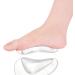 4 Pairs Gel Arch Support Cushions Pads Orthotic Flat Feet Insoles Orthopedic Silicone Arch Support Insoles Cushion Plantar Fasciitis Arch Pain Relief High Heel Inserts Reusable Arch Cushion for Women - Buy Online on GoSupps.com