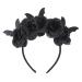 hgnxa Funny Devil Headband Halloween Party Cosplay Costume Headwear Hair Accessories Halloween Costume Hairband Black