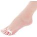 Ruilogod White Silicone Dual Rings Little Toe Separator Stretcher Comfort & Relief for Happy Feet | International Shipping Available - Buy Online on GoSupps.com