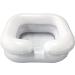 DMI Portable Inflatable Shampoo Bowl for Elderly, Disabled, and Bedridden - Wash Basin for Bedside Hair Washing, Cuts, Coloring - 24 x 20 White - Buy Online on GoSupps.com