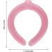 Wearable Cooling Neck Wrap | Cool Sleeping Pad Neck Wrap Reusable Outdoor Pillow Ice Tube Sleeping Pad Mat for Cooling in Xiaoguozi Pink - Buy Online on GoSupps.com