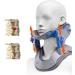 SSDDLZEQ neck support bandage neck traction device collar bandage ergonomic collar neck traction device adjustable